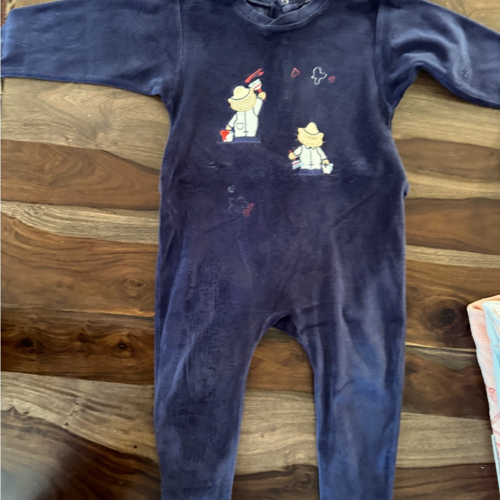 Pyjama velours 36 mois